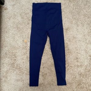 Poshdivah Blue Maternity Leggings